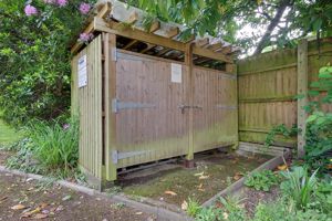 Communal Bike Store- click for photo gallery